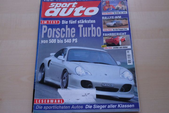 Deckblatt Sport Auto (01/2001)
